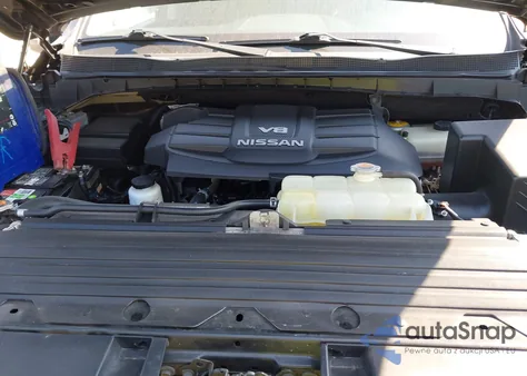 2018 Nissan Titan Xd Sl Gas из США, поврежденный, VIN 1N6AA1F40JN512862